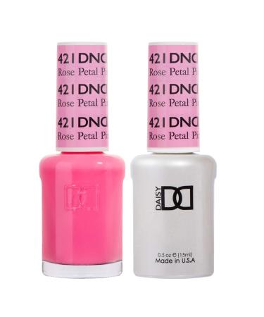 DND *Duo Gel* (Gel & Matching Polish) Spring Set 421 Rose Petal Pink