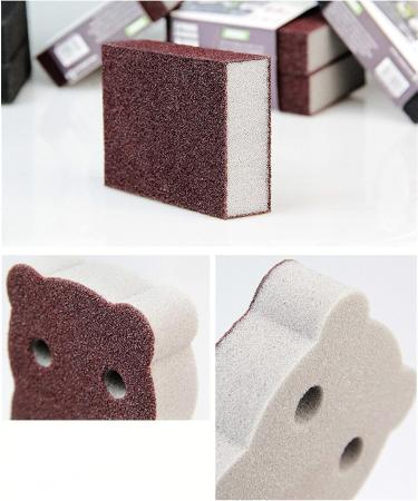 Sponges for Dishes Dish Scrubber Heavy Duty Cellulose Scrub Sponge Dual-Sided Dishwashing Sponge for Kitchen 6 Pack Kitchenware (Color : Brownx6) - Buy Online on GoSupps.com