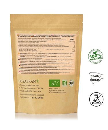 Frisafran Spanish Paprika - Fine Sweet Organic 200g | Premium Quality & Taste | Perfect for Seasoning | Aromatic & Smoky Flavor - Buy Online on GoSupps.com