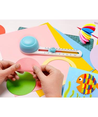 MyLifeUNIT Circle Cutter  Circular Rotary Cutter for Paper Crafts Scrapbooking (Included 6 Blades) - Buy Online on GoSupps.com