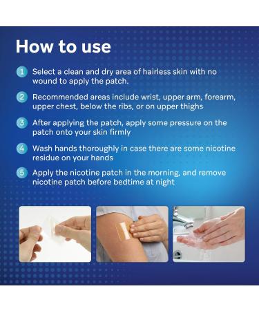 Quit Smoking Step 1 Patches - Easy & Effective Smoking Cessation Aid - 25 Patches - Buy Online on GoSupps.com