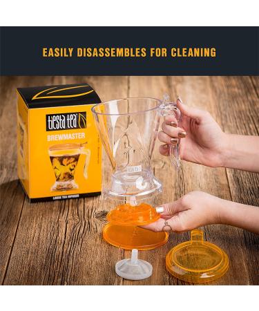 Tiesta Tea Brewmaster Infuser â€“ 16oz BPA Free Steeper | Large Fine Mesh Filter, Microwave & Dishwasher Safe - Buy Online on GoSupps.com