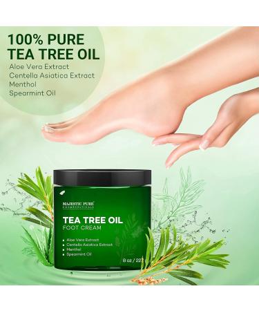MAJESTIC PURE Tea Tree Body Wash Tea Tree Foot Cream & Tree Tea Face Cream Bundle - Buy Online on GoSupps.com