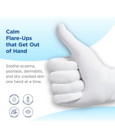 Bamboo Eczema Gloves - Adult Unisex (XS) - Soothing Relief for Sensitive Skin - Buy Online on GoSupps.com