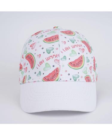 LANGZHEN Kids 100% Cotton Adjustable Baseball Cap Hat - M Watermelon - Buy Online on GoSupps.com