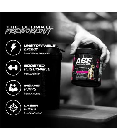 All Black Everything Pre-Workout Powder | Preworkout Energy Drink Mix | 350mg Caffeine | Beta Alanine & Citrulline | Energy Supplement for Men & Women | Red Hawaiian | 30 Servings - Buy Online on GoSupps.com