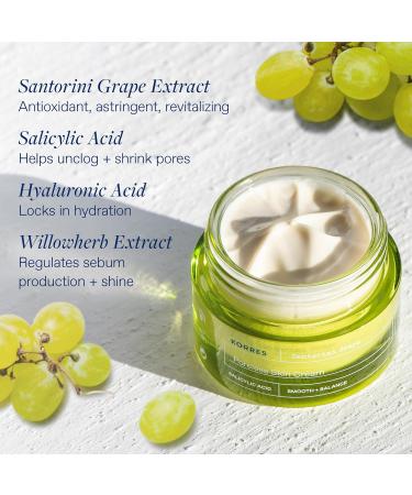 KORRES Santorini Grape Poreless Skin Power Duo - Cream & Velvet Skin Drink 2 Piece Set - Buy Online on GoSupps.com