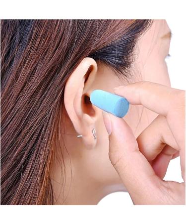 Soft Foam Ear Plugs | Sound Insulation & Noise Reduction | Travel Ear Protection (Blue - Buy Online on GoSupps.com