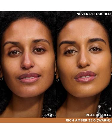 IT Cosmetics CC+ Cream with SPF 50+ Natural Finish Full Coverage Foundation (Rich Honey - 1.08 fl oz) & Bye Bye Undereye Concealer Anti-Aging Makeup (35.0 Rich Amber - 0.4 fl oz) - Buy Online on GoSupps.com