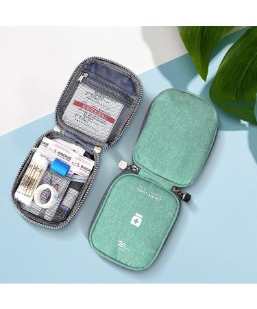 Buy Vavicrap Medication Bag - 2-Piece Portable Waterproof Travel Pharmacy Storage | Large & Small First Aid Bags for Home & Travel in Green - Buy Online on GoSupps.com