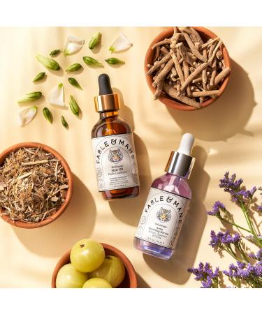 Fable and Mane Healthy Hair & Scalp Heroes (Contains HoliRoots Hair Oil 55ml & Amla Scalp Oil 55ml). Beauty Gift Sets for Women Nourishing Hair Gift Sets for Women - Genuine Fable and Mane Hair Oils - Buy Online on GoSupps.com