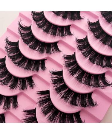 Alyxxndra D-Curl Russian False Eyelashes - Fluffy Natural 3D Faux Mink Lashes (TK04) - Buy Online on GoSupps.com