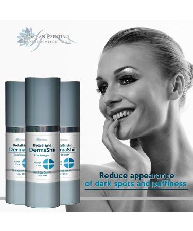 BellaBright DermaShii Serum - Anti Aging Eye & Face Serum with Immortelle Formula - Restore Youthful Skin with Extra Strength Formula - Buy Online on GoSupps.com