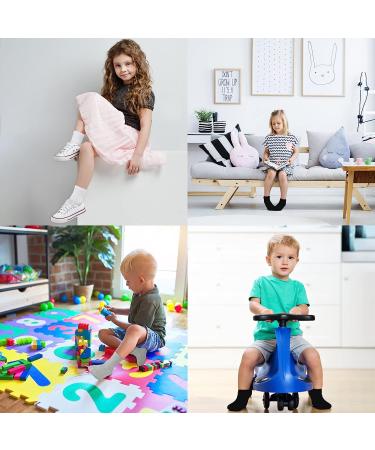 Kids Crew Socks - Cozy Athletic Socks for Boys & Girls | 24 Pairs (0-13 Years) | 4 Colors - Size 4-7 Years - Buy Online on GoSupps.com