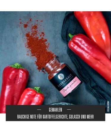 Buy Smoked Paprika 80g in Eco-Friendly Cork Jar - Premium Quality Spice for International Shipping - Buy Online on GoSupps.com