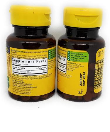 Nature Made Zinc 30 mg - 100 Tablets for Immune Support & Health - Buy Online on GoSupps.com
