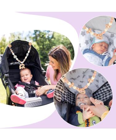 Buy Wechoid Wood Baby Stroller Chain - Ideal Baby Toys & Gifts for 0+ Months - International Shipping - Buy Online on GoSupps.com