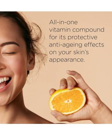 Healthspan Vitamin C Gel Face Cream (50ml) | Triple Source Vitamin C | Vitamins A & E | Hydrate & Boost Skin Radiance | Reduce Appearance of Fine Lines & Wrinkles | Support Collagen Formation | Vegan - Buy Online on GoSupps.com