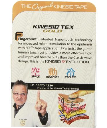 Kinesio Tex Gold FP 2 x 16.4 Beige Single Roll - Best Price & Fast Shipping - Buy Online on GoSupps.com
