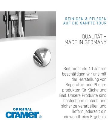 CRAMER Shower Glass Cleaner 750 ml | Spray Cleaner for Real Glass Shower Partitions | Gentle Material-Cleaning Agents for Coated & Uncoated Glass Surfaces | International Shipping Available - Buy Online on GoSupps.com