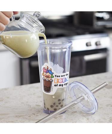 YUMBUCHA Quick-Boil Boba Making Kit | Boba Tea Kit for 30 Drinks | Reusable Cup & Straw | DIY Bubble Tea with Tapioca Pearls & Premium Teas - Buy Online on GoSupps.com
