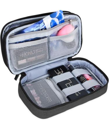 Teamoy Travel Cosmetics Brush Bag - Black 21.5cm | Ideal Makeup Accessories Organizer - Buy Online on GoSupps.com