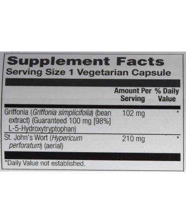 Buy Solaray 5-HTP Plus St John's Wort - 30 Enteric-Coated Capsules - 100 mg - Natural Mood Support - International Shipping - Buy Online on GoSupps.com
