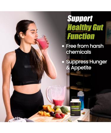 Mila Miamor Garcinia Cambogia Extract Supplement (50% HCA) 800 mg for Weight Metabolism Appetite & Energy Support Caffeine Free Non-GMO Gluten Free 60 Capsules - Buy Online on GoSupps.com