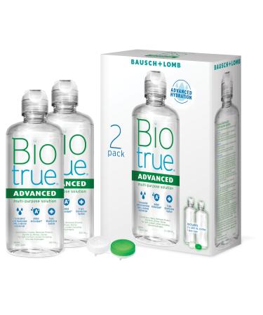 Biotrue Advanced Multi-Purpose Solution for Soft Contact Lenses 300 mL (Pack of 2) 300 mL (2 Pack)