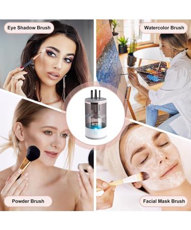 PCKOBEVER Electric Makeup Brush Cleaner Portable USB Cosmetic Brush Cleaner Automatic Cosmetic Brush Cleaner Set for Cleaning and Drying for All Size Beauty Makeup Brushes - Buy Online on GoSupps.com