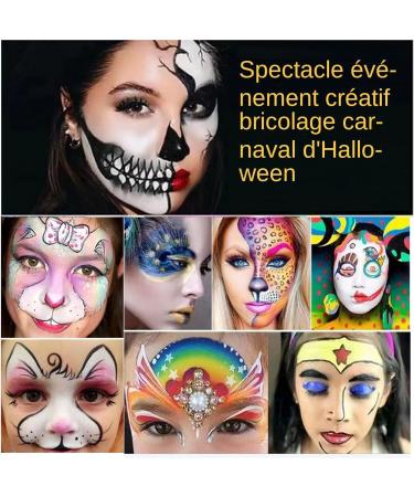 Face Palette - 251 g for Body Washable Makeup Suit with 12 Colours | for Face for and Adults Enhances Creative Expression So - Buy Online on GoSupps.com