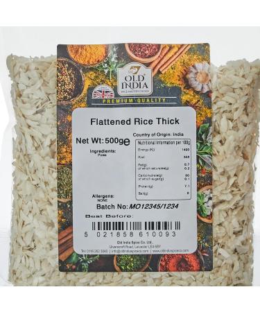 Old India Flattened Rice Thick 500g - Buy Online on GoSupps.com