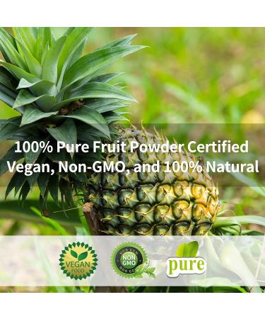Pineapple Powder 5.3oz (150g) - Pure & Raw, No Additives, Non-GMO - Buy Online on GoSupps.com