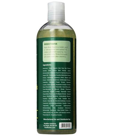 Real Aloe Body Wash with Aloe Vera Essential Oil - 16 Oz | Nourishing & Hydrating Skin Care for All Skin Types | International Shipping Available - Buy Online on GoSupps.com