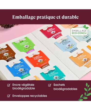 English Tea Shop - Organic tea and infusion advent calendar 2024 - Advent book - 24 tea bags and infusions to discover before - Buy Online on GoSupps.com
