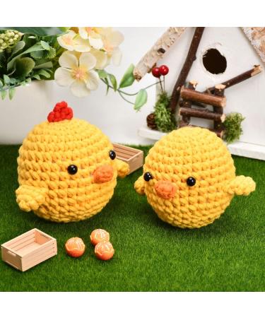 Beginner Crochet Kit - Stuffed Animal Knitting Set with Video Tutorials - Buy Online on GoSupps.com