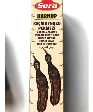 Organic Carob Molasses (Keciboynuzu Pekmezi) 12 Oz - Natural Sweetener and Antioxidant-Rich Superfood - Buy Online on GoSupps.com