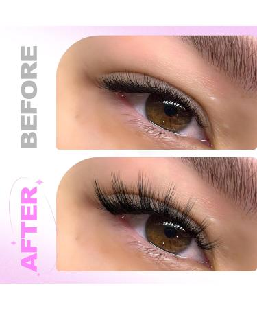 6D Cat Eye Anime Lashes - Wispy Natural Look with Clear Band | Faux Mink Extension for Fluffy, False Eyelashes - Pack of 6 - Buy Online on GoSupps.com