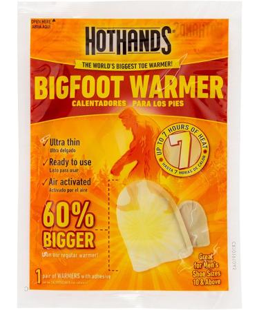HotHands Bigfoot Adhesive Toe Warmer | 5 Pair Value Pack - Buy Online on GoSupps.com