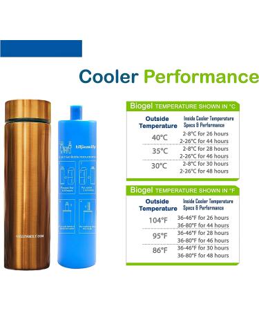 4ALLFAMILY Nomad 48H Insulin Pens Cooler Travel CASE - TSA Approved Diabetic Travel Bag with Biogel Ice Pack - 3 Pen Medium Gold - Buy Online on GoSupps.com