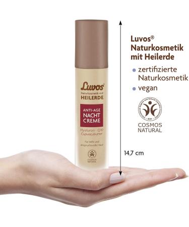 Luvos Healing Clay Anti-Age Serum Night Cream Intensive Care White 50 ml - Buy Online on GoSupps.com