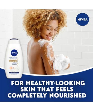 NIVEA In Bloom Variety Pack: Body Lotion, Body Wash, Lip Balm, Multipurpose Cream - 4 Piece Set - Buy Online on GoSupps.com