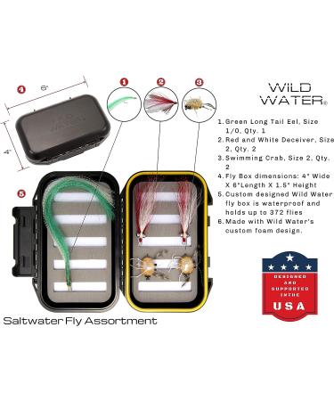 Wild Water Fly Fishing 11ft 4pc 7wt Switch Rod Combo for Saltwater - Complete Starter Package - Buy Online on GoSupps.com