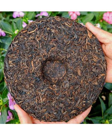 HQZM Premium Yunnan Yiwu Old Raw Tea 357g Yunnan Old Puer Tea Fragrant Aroma Sweet Taste - Buy Online on GoSupps.com