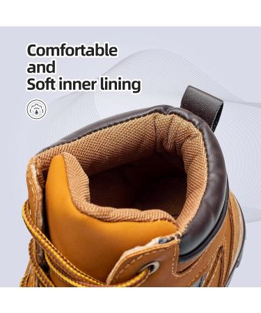 ZGR Women's Waterproof Non-Slip Hiking Boots - Lightweight Outdoor Trekking Shoes (Size 7, Apricot) - Buy Online on GoSupps.com