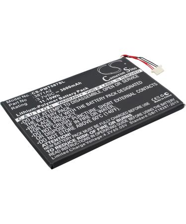 Buy 3.7V 3000mAh 3871A2 Battery Replacement for Mult 7.0 Ultra Duo PMT5877C - International Shipping Available - Buy Online on GoSupps.com
