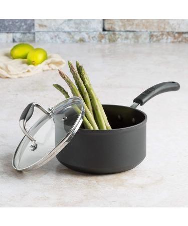 Ecolution Symphony 1.5 Qt Slate Saucepan with Glass Lid - Durable Cookware - Buy Online on GoSupps.com