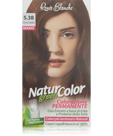 Ren e Blanche Permanent Natural Hair Colour Green No. 538 Chocolate