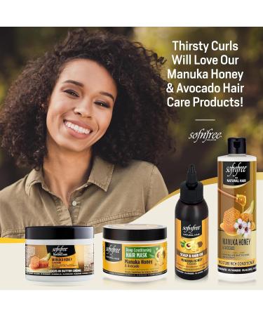 SofN'Free - Manuka Honey Scalp & Hair Oil 100 ml - Buy Online on GoSupps.com