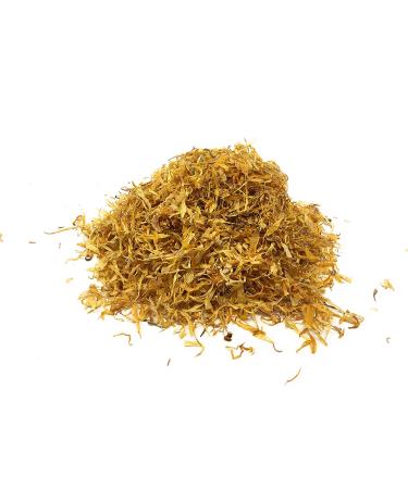 Calendula Petals Pure Dried Marigold Flower Petals Vegan Non-GMO Gluten Free - 0.35oz / 10g - Buy Online on GoSupps.com
